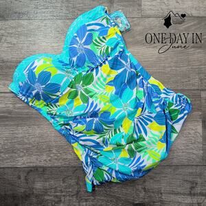 Bleu Rod Beattie Sweetheart Tankini Top Size 6